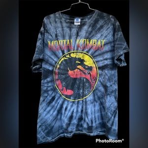 Vintage 90s Mortal Kombat Video Game Promo T Shirt Size L